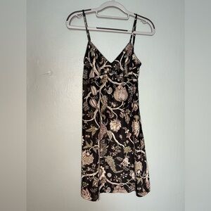 Zimmermann Floral Forest Black elegant slip Dress